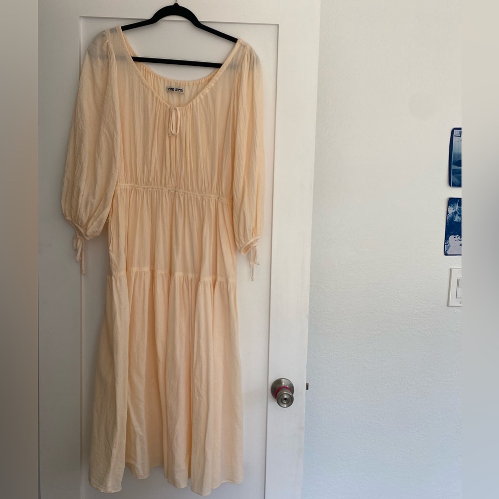 Cream Caio Lucia dress!